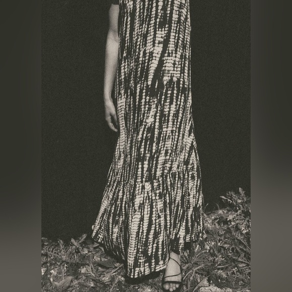 ZARA BLOGGERS’ FAVORITE TIE DYE PRINTED DRESS - Picture 7 of 11